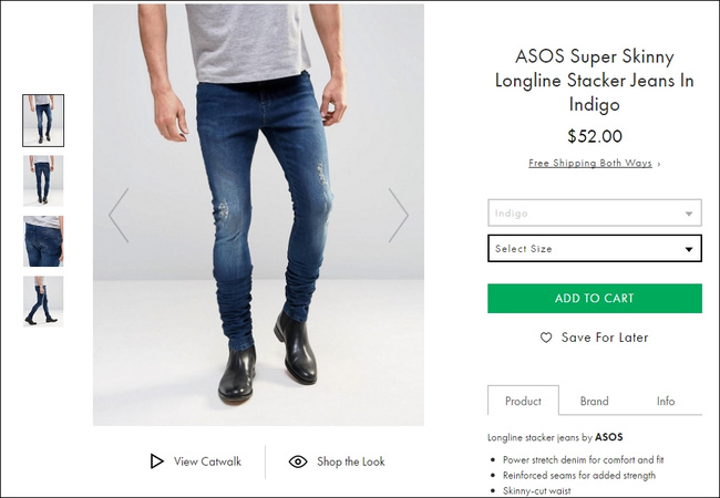 Chiếc quần jeans dài đến quái dị của ASOS và cái kết gây ngã ngửa - Ảnh 2.