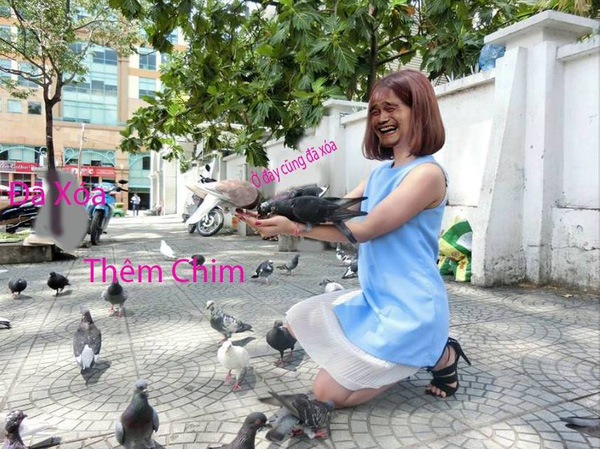 Xinh như hot girl thế này mà nhờ các anh sửa ảnh cũng không thoát