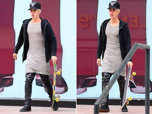 Diện quần jeans bên trong quần shorts, Justin Bieber bị coi là tội phạm thời trang - Ảnh 6.
