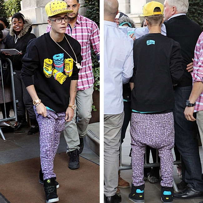 Diện quần jeans bên trong quần shorts, Justin Bieber bị coi là tội phạm thời trang - Ảnh 3.