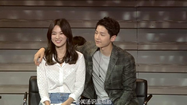 song joong ki va song hye kyo "tinh trong nhu da" tai fanmeeting - 1