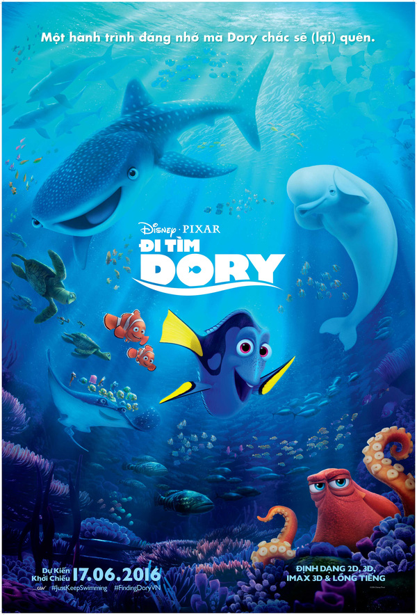 Finding Dory Chỉ cần nhớ luôn có người ở đó yêu mình