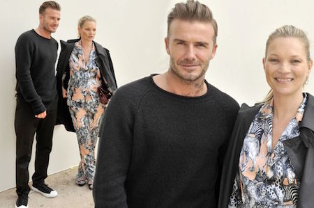 David Beckham và Kate Moss cực kỳ đẹp đôi