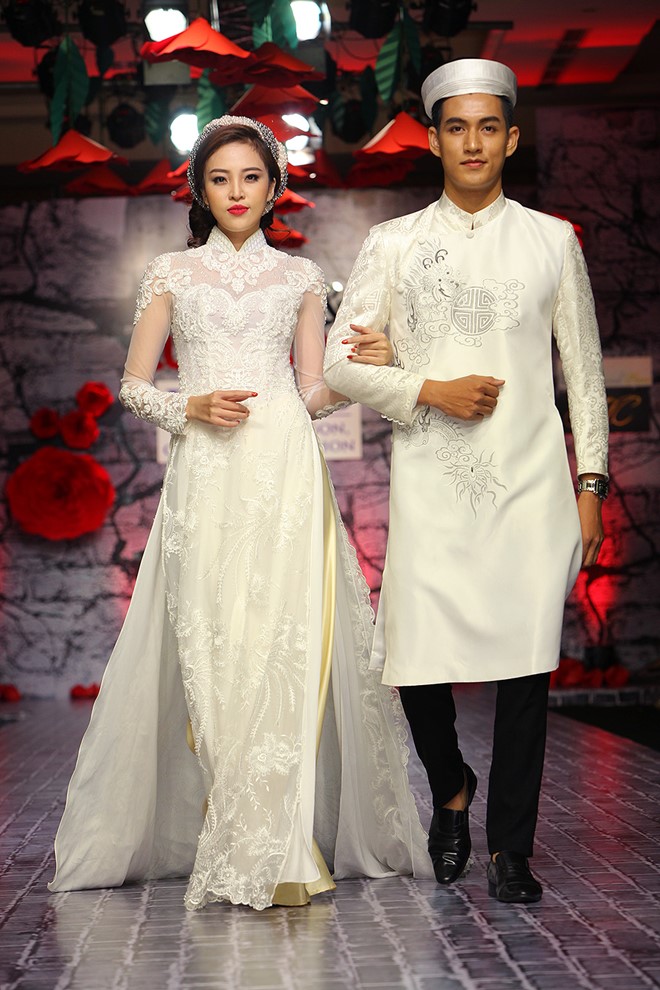 BST ao dai doi noi bat tren san dien mua cuoi Viet hinh anh 7