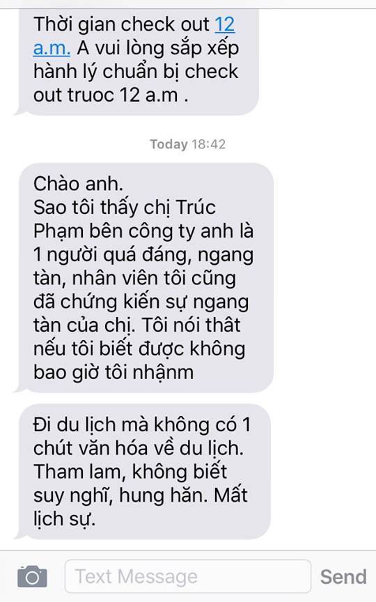 Khách bị chửi Không có văn hóa! khi phản hồi về nơi mình nghỉ dưỡng ở Nha Trang - Ảnh 4.