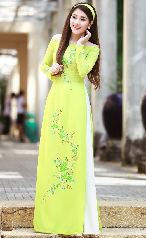 A quan Solo cung Bolero thuot tha ao dai truyen thong hinh anh 4