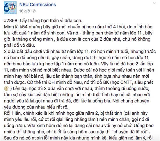 Lỡ có bầu với bạn thân, nữ sinh đành cưới khi không hề yêu và cái kết rất bất ngờ - Ảnh 1.