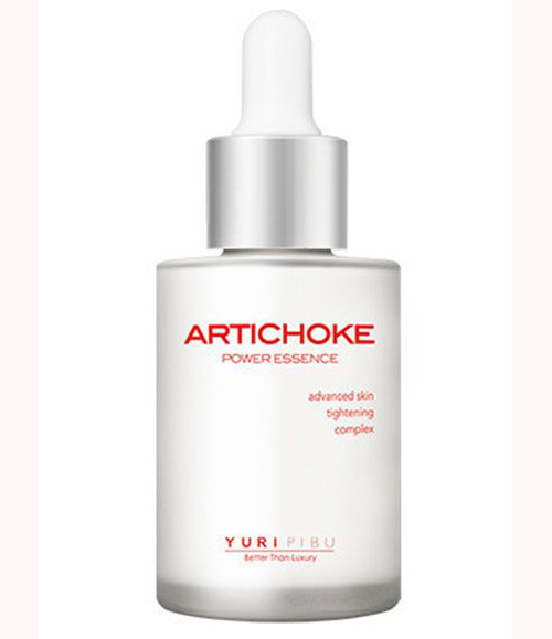 Artichoke Power Essence, Yuri Pibu Dù ít khi được nhắc đến, a ti sô là một dưỡng chất thiên nhiên giúp se lỗ chân lông và làm da căng mịn rất hiệu quả. Tinh chất dưỡng sâu (essence) của Yuri Pibu là một trong những sản phẩm hiếm hoi khai thác giá trị của a ti sô và cũng là một cái tên rất được ưa chuộng. Giá: 38 USD  khoảng 850.000 đồng