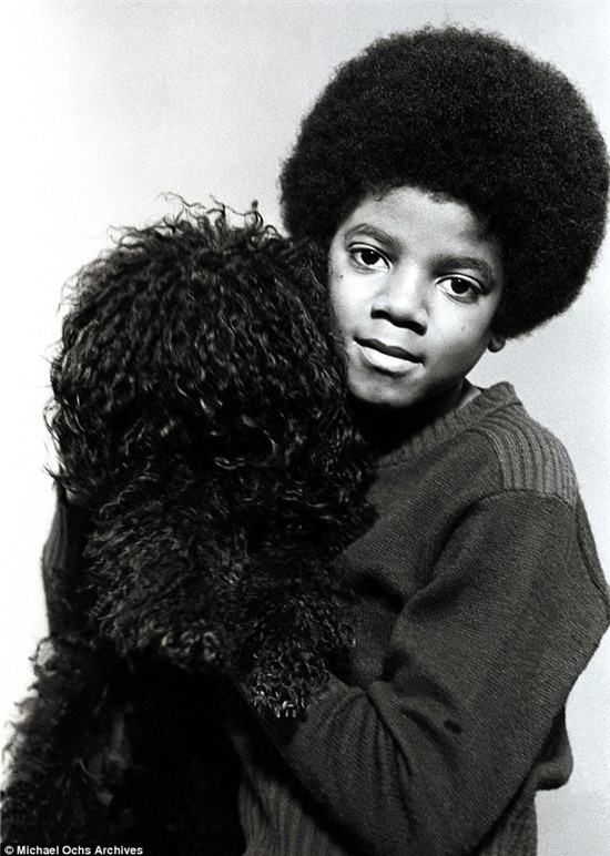 Murray, who served two years out of a four-year sentence between 2011 and 2013, claims Jackson (pictured aged 13 in 1971) told him about getting hormone shots as a teenager in a confessional conversation