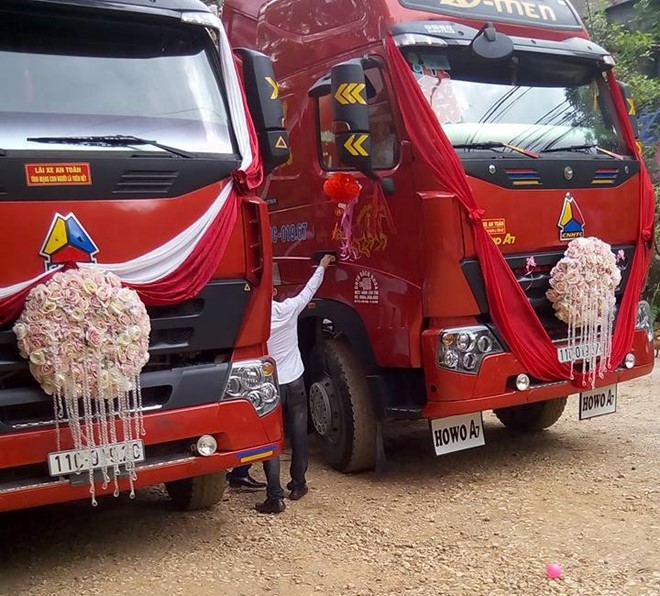 Man ruoc dau bang xe dau keo cua cap 9X Cao Bang hinh anh 1