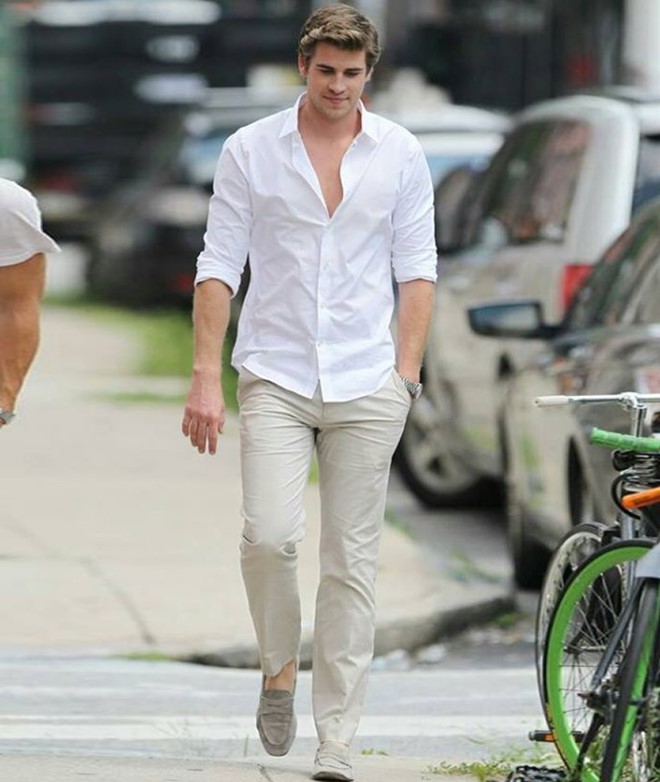 Phong cach thoi trang nam tinh cua Liam Hemsworth hinh anh 5