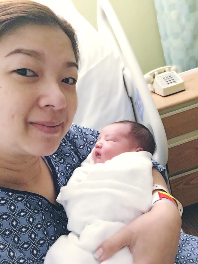 Phạm Thanh Thảo sinh con trai thứ 2 ở Mỹ