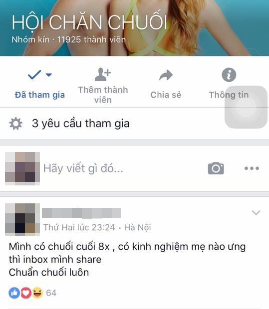  Chăn chuối  – Thú vui có thật và gây sốc của chị em trên mạng