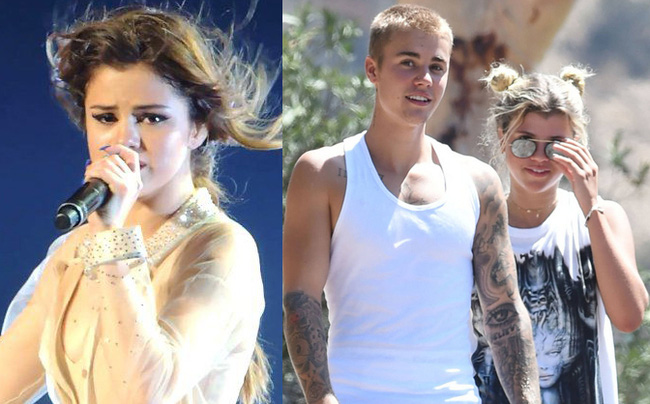 Selena Gomez khóc không ngừng vì Justin Bieber đã say đắm trong tình yêu mới?