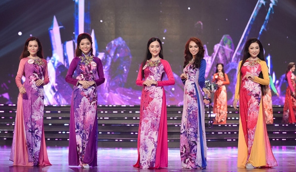 Áo dài Hoa hậu Việt Nam
