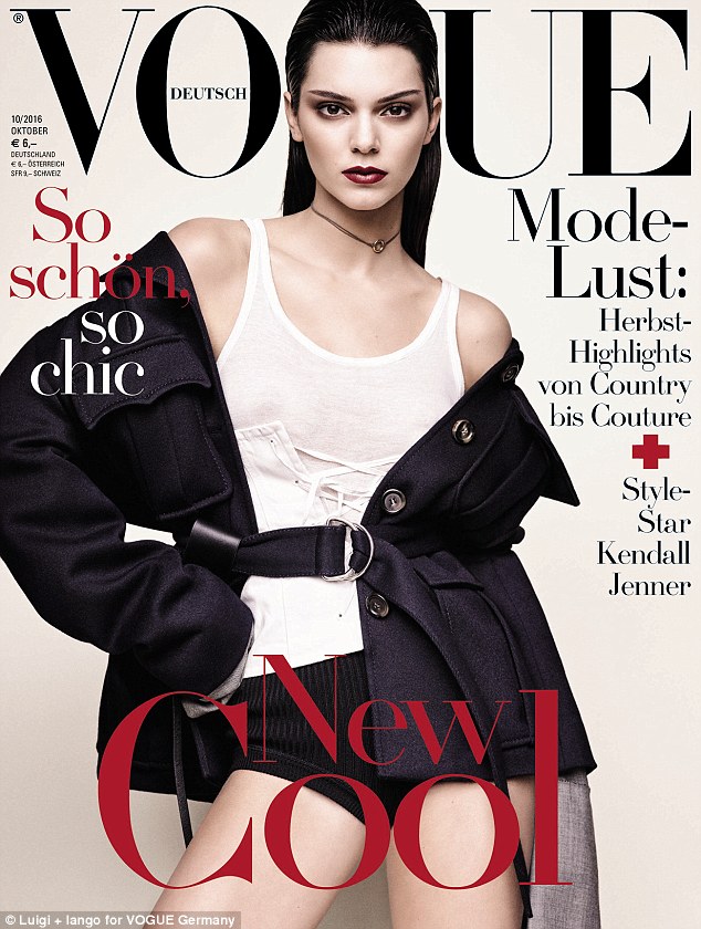  Người đẹp cao 1,78m đẹp cá tính trên bìa tạp chí Vogue Đức 