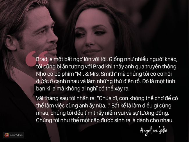 Trước khi ly hôn, Angelina Jolie từng nói về Brad Pitt: Chúng tôi như thể một cặp sinh ra là dành cho nhau - Ảnh 2.