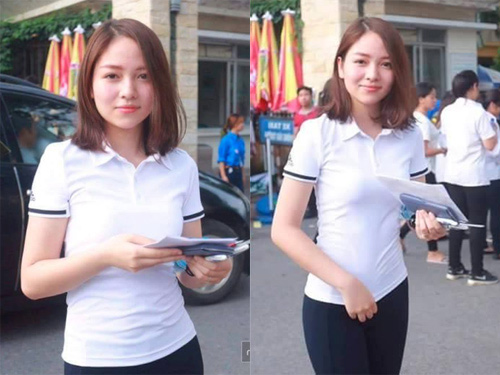  Hiền Giang là cô gái gây bão mạng xã hội trong ngày thi đại học đầu tiên 