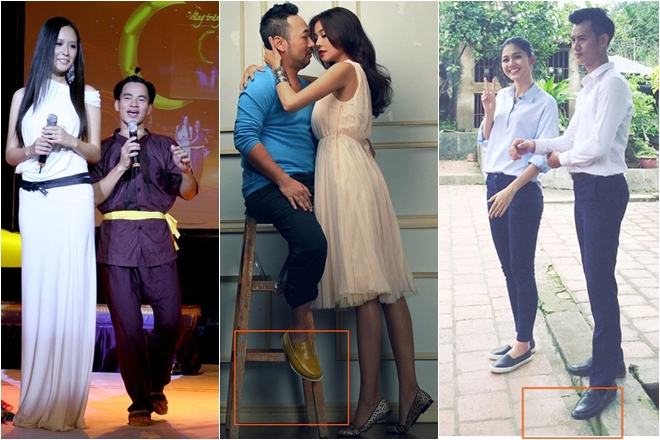 Những chân dài khiến đồng nghiệp “e ngại” về chiều cao
