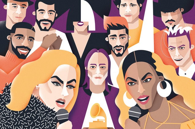 Du doan Grammy 2017: Adele doi dau Beyonce hinh anh 1