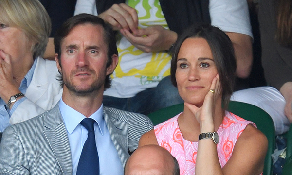 Pippa Middleton và chồng sắp cưới James Matthews. Ảnh: WireImage