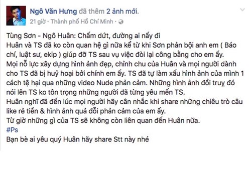 Het tro, Tung Son va ban trai to nhau phan boi, lua tinh-Hinh-8