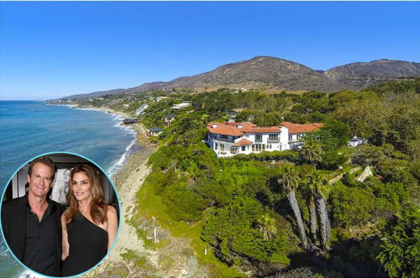 Biệt thự 60 triệu USD của Cindy Crawford và chồng doanh nhân