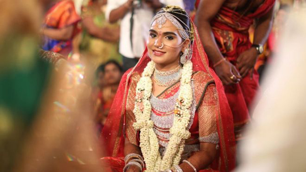 The brides wedding sari alone cost 170m rupees ($2.5m; £2m) and she wore jewellery worth 900m rupees ($13m; £10m), reports said.