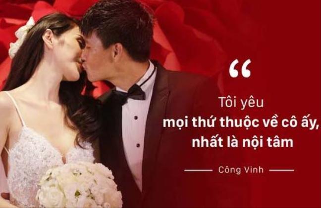 Những câu nói ngôn tình mà Công Vinh dành cho bà xã Thủy Tiên