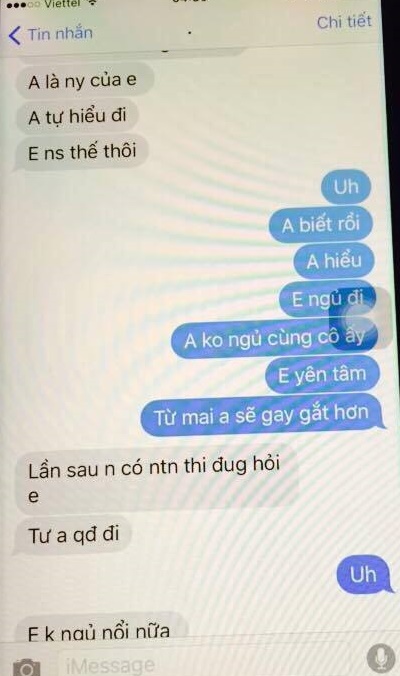 chong khum num nhan tin xin phep bo cho duoc nam cung vo gay phan no mxh - 5