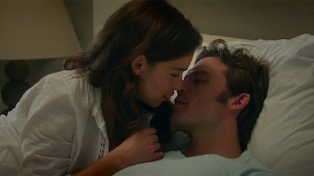 Trong “Me before you”, Emilia Clarke và Sam Claflin đã có với nhau một màn khoá môi đầy ngọt ngào nhưng cũng đẫm nước mắt