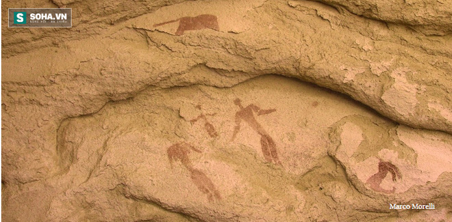 Bức tranh trong hang đá được cho rằng đã 5.000 năm tuổi