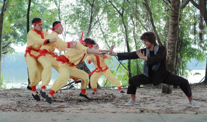 Lục Vân Tiên - tuyệt đỉnh kungfu là vai diễn chính đầu tiên của nam diễn viên võ thuật Andy Long - Ảnh: ĐPCC