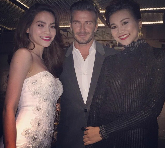 David Beckham và những lần gây bão showbiz Việt