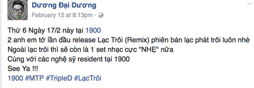 Son Tung M-TP ra mat ban remix ‘Lac Troi’ hinh anh 1