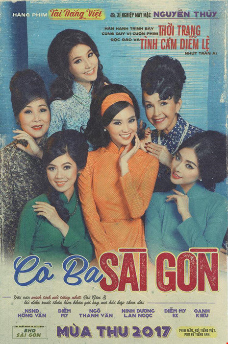 Poster đậm chất Nam bộ xưa của Cô Ba Sài Gòn