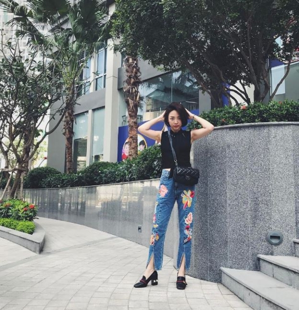 Điểm mặt 4 kiểu quần jeans đang được kiều nữ Việt kết nhất - Ảnh 2.