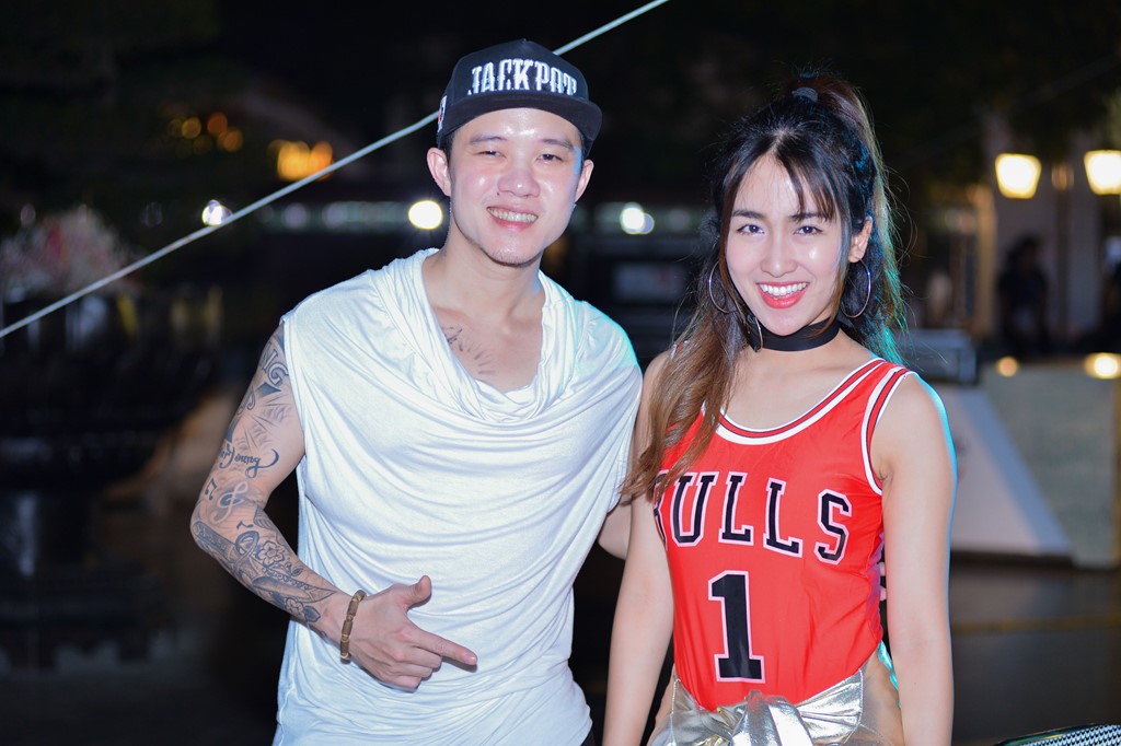 DJ Trang Moon khuay dong khan gia trong su kien Viet - Han hinh anh 1