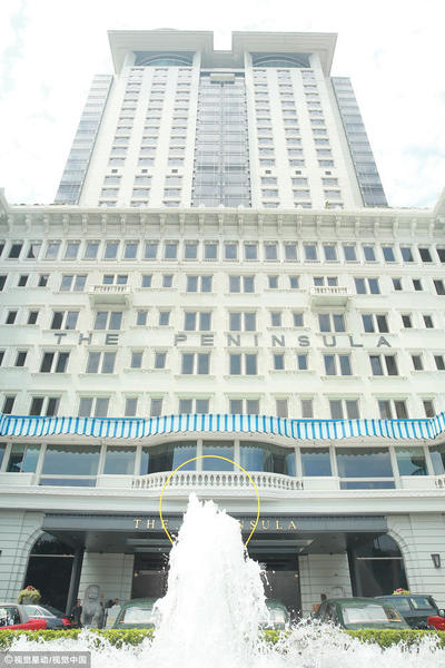  Khách sạn sang trọng nơi diễn ra hôn lễ của Quách Phú Thành và Phương Viện được tăng cường an ninh bảo vệ trong ngày hôm qua. 