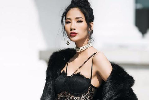 Có khi năm nay Hoàng Thùy  đóng vai ác  tại  The Face  không chừng!