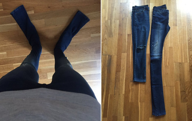 Các hãng thời trang liên tiếp tung ra những kiểu quần jeans lạ đời khiến dân tình mắt tròn mắt dẹt - Ảnh 8.