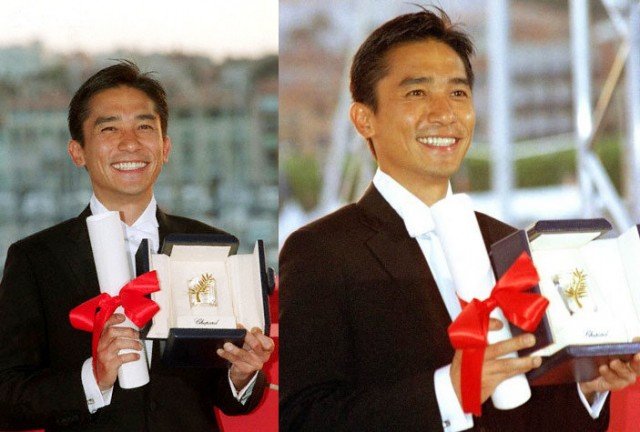 Năm 2000, Lương Triều Vỹ trở thành nam diễn viên Hoa ngữ đầu tiên đoạt giải Nam diễn viên xuất sắc tại LHP Cannes - Ảnh: ifeng