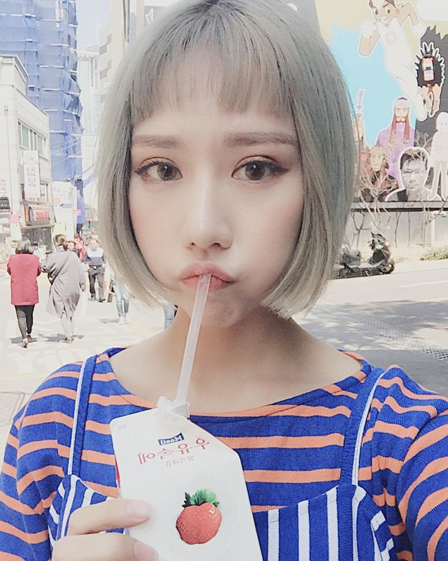 Tưởng đã hạ nhiệt, mốt tóc mái Maruko ngắn cũn lại đang thu phục hàng loạt sao và hot girl Việt - Ảnh 5.