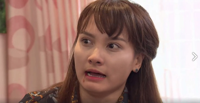 Lén chồng đi gặp người yêu cũ, nàng dâu Bảo Thanh bị đánh bật máu