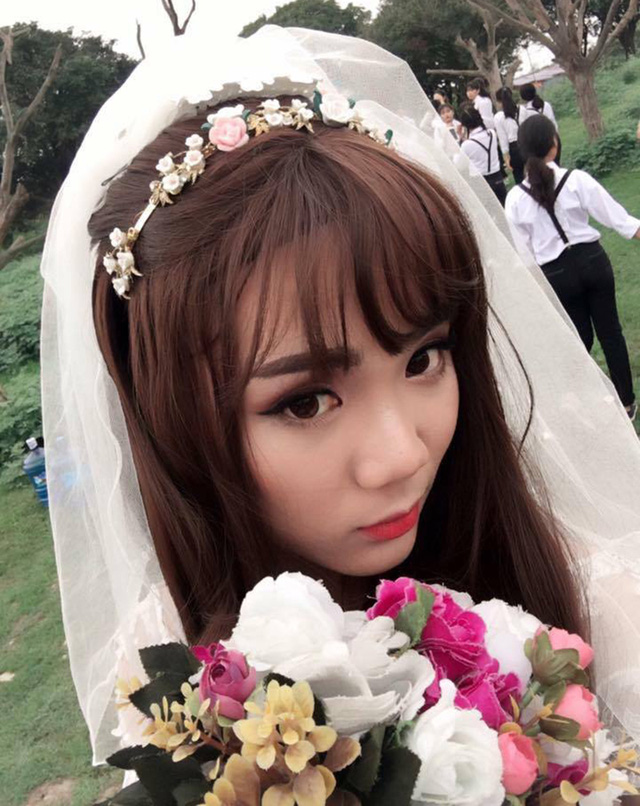 Góc ảnh khác của cô dâu Dương Minh Huy