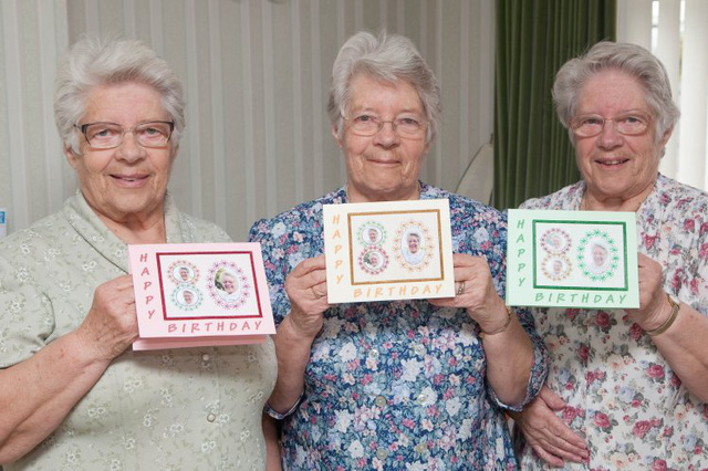  Ba cụ Mary, Margaret và Geogina kỷ niệm sinh nhật lần thứ 80 