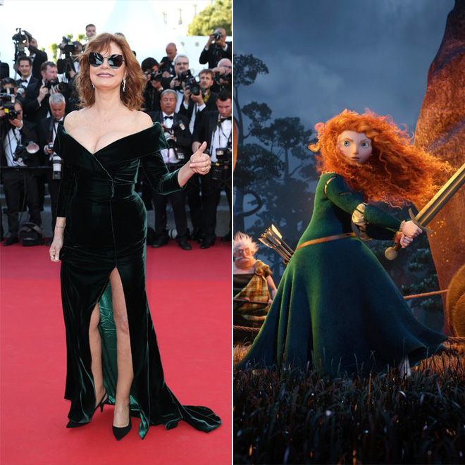 Hóa ra loạt váy áo đi dự Cannes của dàn mỹ nhân Hollywood đều lấy cả hứng từ các nhân vật Disney - Ảnh 8.