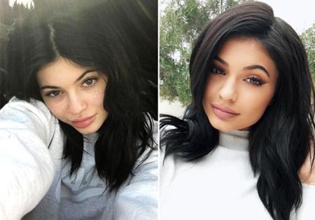 Đôi mắt của Kylie Jenner khá đẹp và khi được trau chuốt thêm thì càng trở nên đằm thắm, quyến rũ