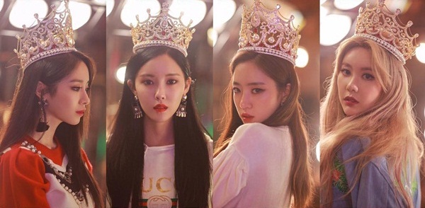 T-ara đẹp ngỡ ngàng trong album cuối với 4 thành viên