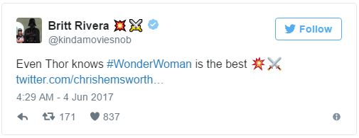Wonder Woman thách Thor đánh nhau và đây là câu trả lời của Chris Hemsworth! - Ảnh 5.